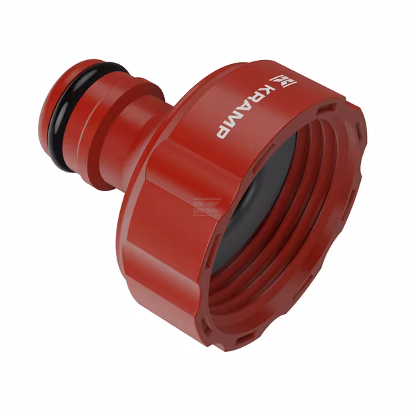 Conector con rosca hembra