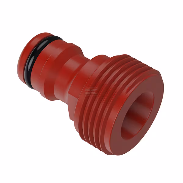 Conector con rosca macho