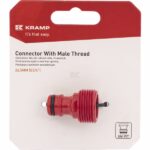 Conector con rosca macho