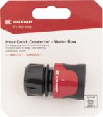 Conector rápido de manguera - flujo de agua