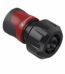 Conector rápido de manguera - caudal de agua